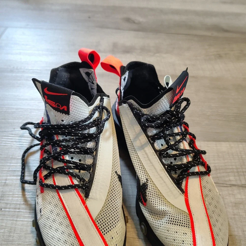 Nike React ISPA Ghost Aqua Total Crimson CT2692-400 Mens 4.5 Womens 6